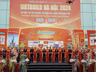 Khai mạc Triển lãm quốc tế Vietbuild Hà Nội 2024 lần thứ 1